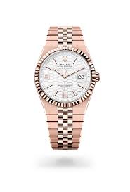 Rolex Land-Dweller Everose gold watch